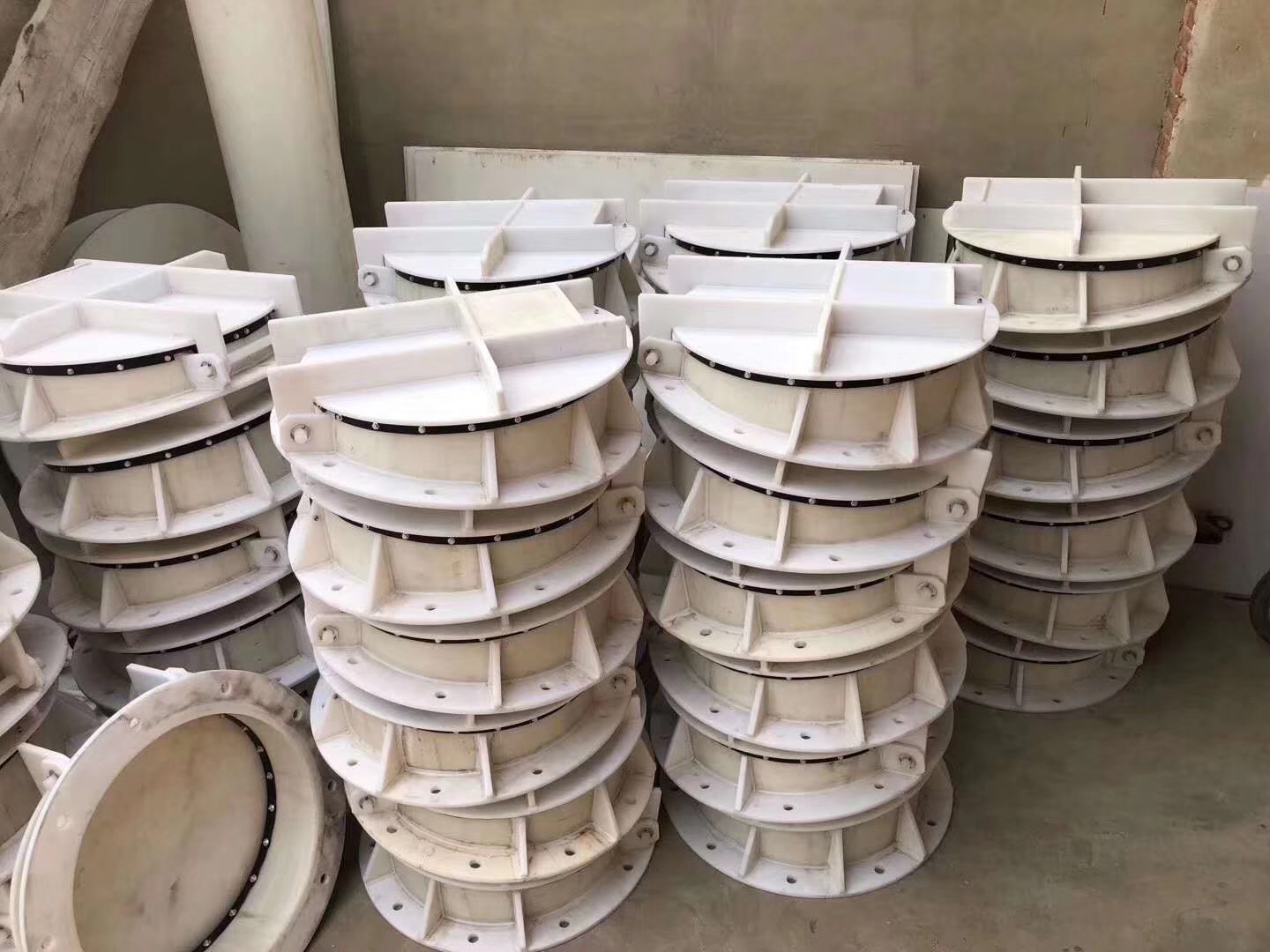 HDPE玻璃鋼拍門